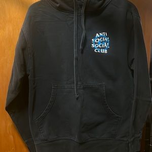 Blue Bolt Anti Social Social Club Hoodie